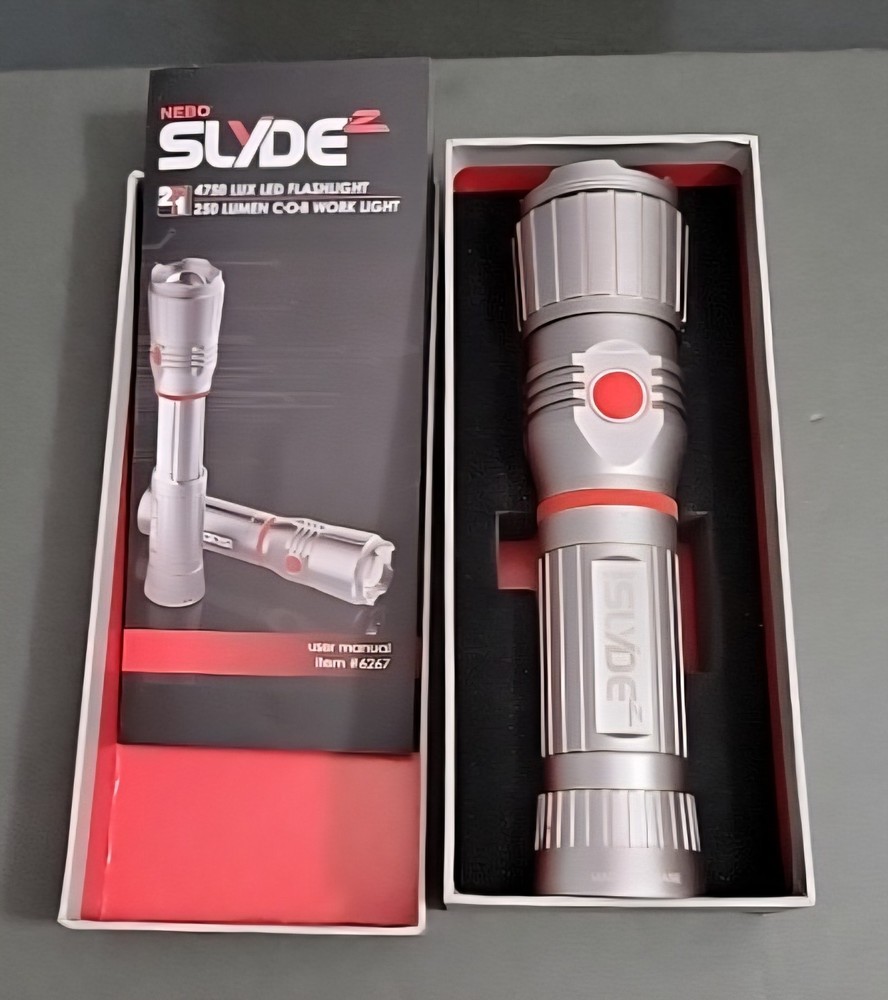 NEBO SLYDE Z 4750 Lux Flashlight