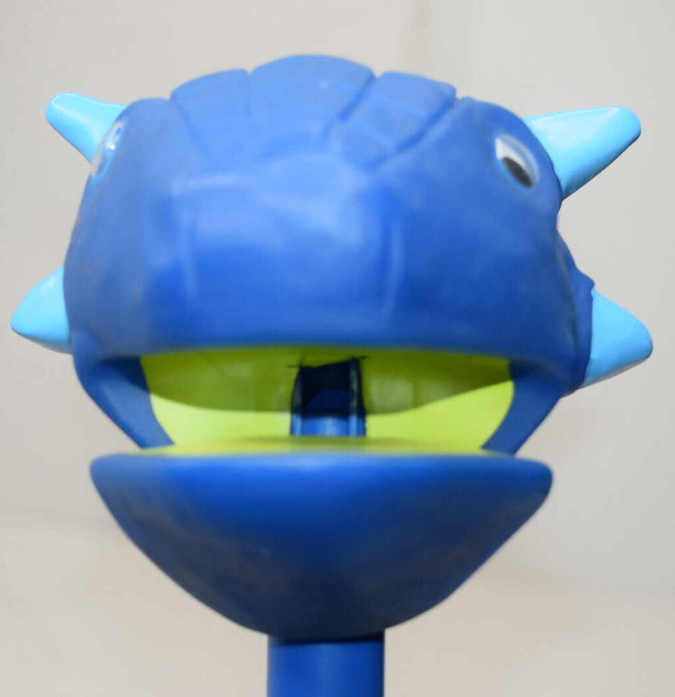 Dinosaur Stick Puppet on a Stick Blue Ankylosaurus