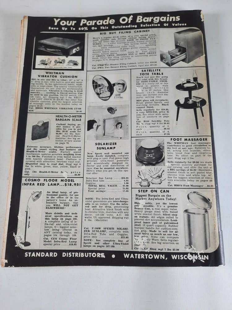 Standard Distributors Watertown Wisconsin Catalog