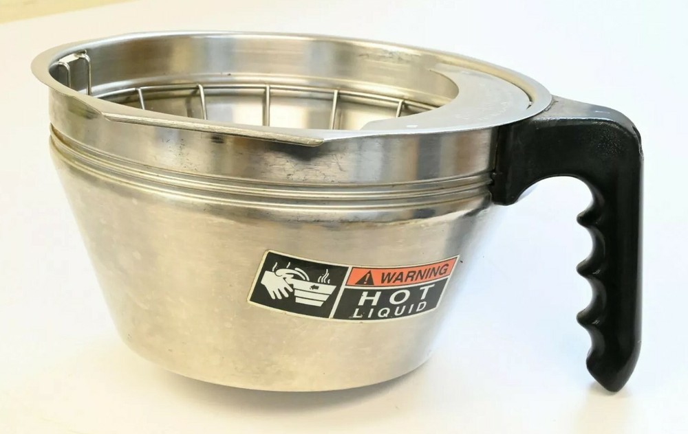 Bunn Coffee Replacement Splashguard Brewer Funnel Basket Filter Stainless 9"