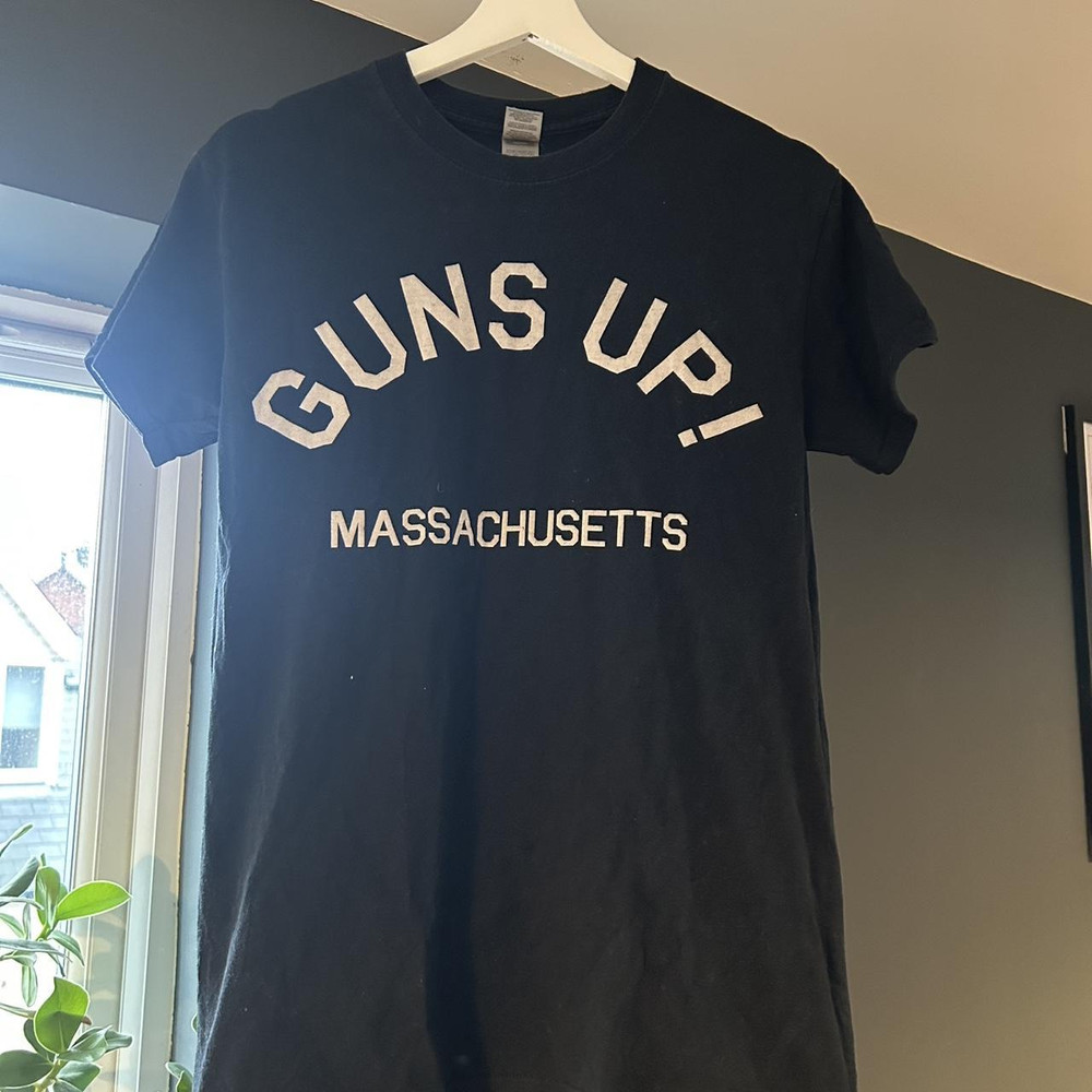 Guns up hardcore band tee