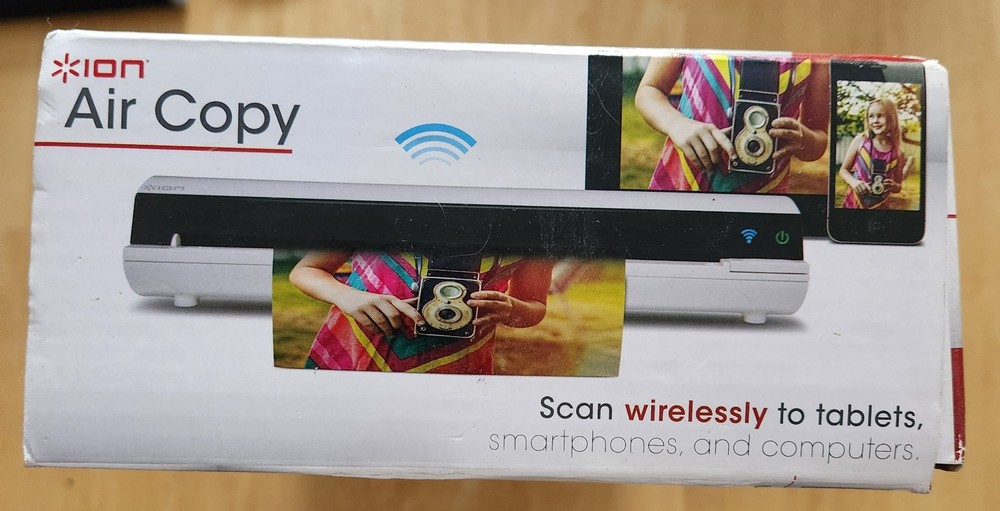 ION Audio Air Copy Scanner Wireless Photo & Document Scanner