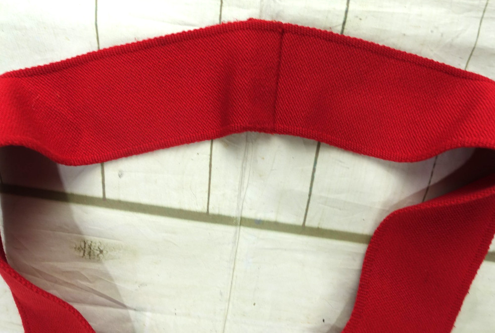 British Army Sergeant Scarlet Red Shoulder Sash 31"