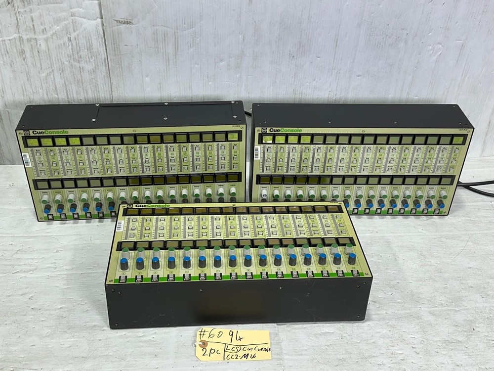 Meyer Sound CC2‑M16 Fader/Meter Module #6094 (One) THS