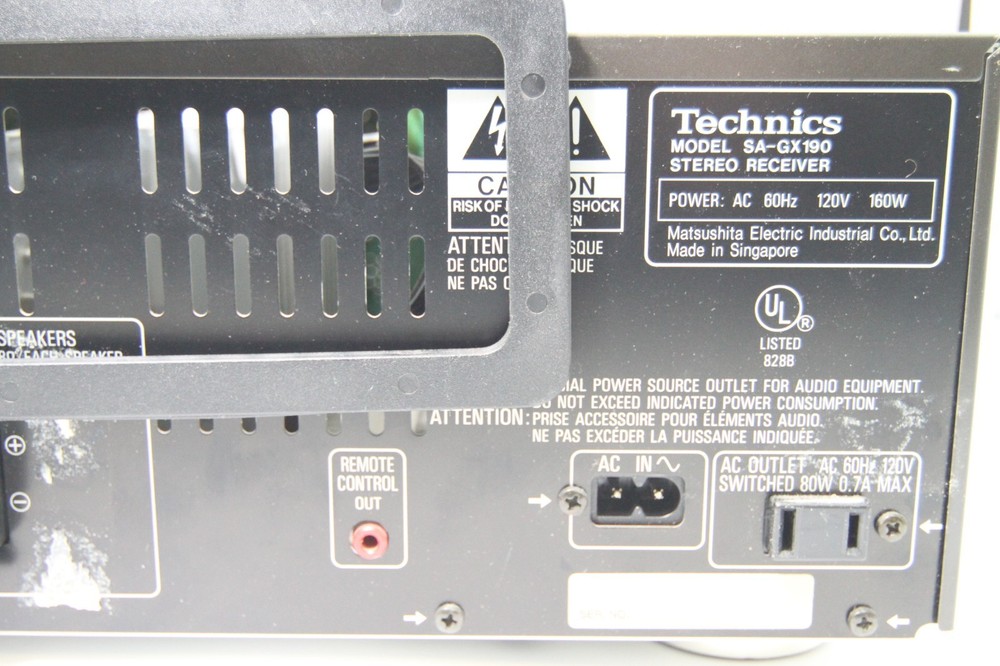 Technics SA-GX190 Stereo Receiver