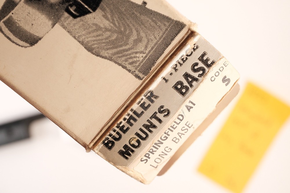 H213 Buehler Scope Mount Base Code S Springfield 1903 A1 Long Base