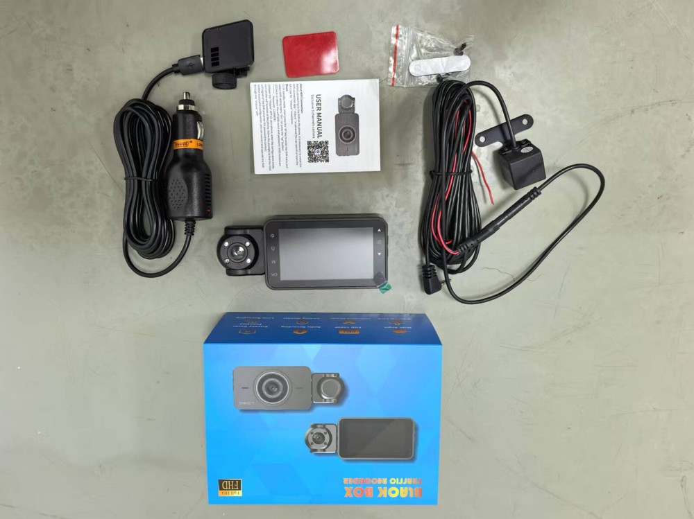 3in Dash Cam WiFi DVR Video Recorder Camera Night Vision Loop Recording G-Sensor