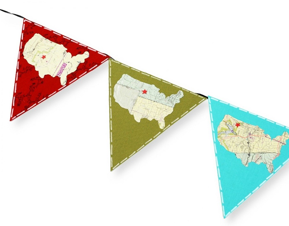 Sizzix Thinlits US Map, Road Sign, Stamp & Postage 4PC set #660328 Retail $19.99