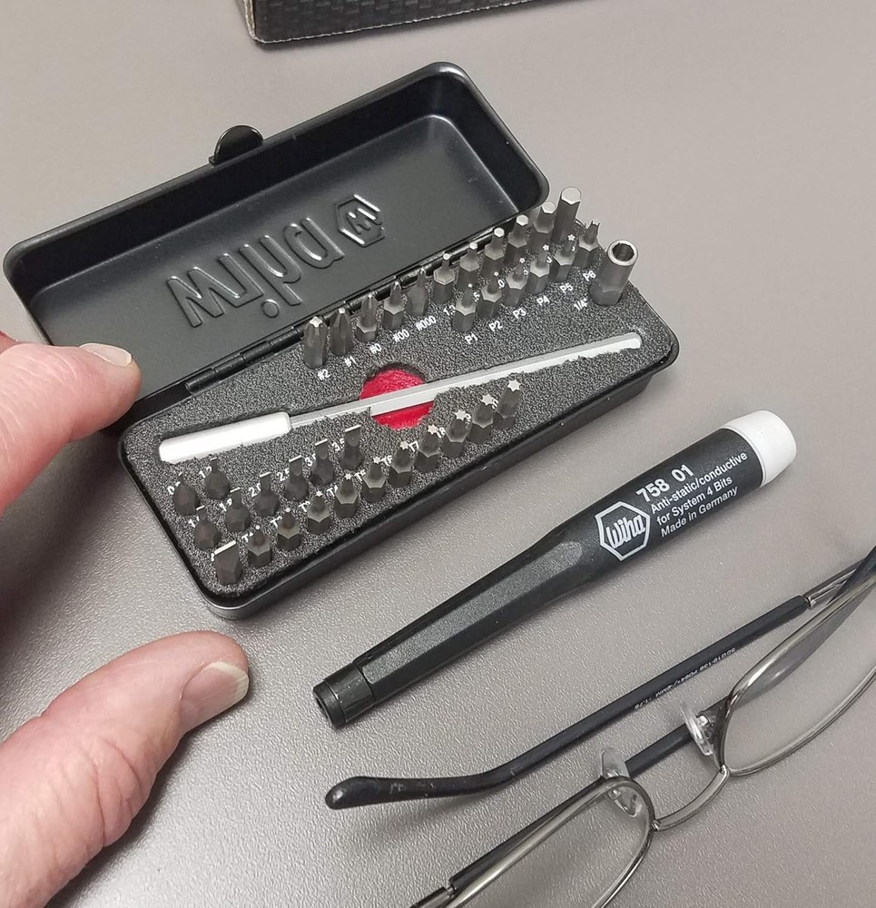 Wiha 75980 39 Piece GoBox ESD Safe Micro Bits Set