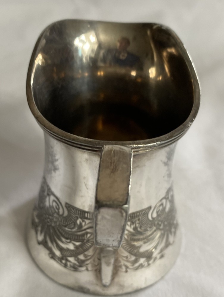Wallace Bros. Silver Co. Silver-plated Victorian Creamer