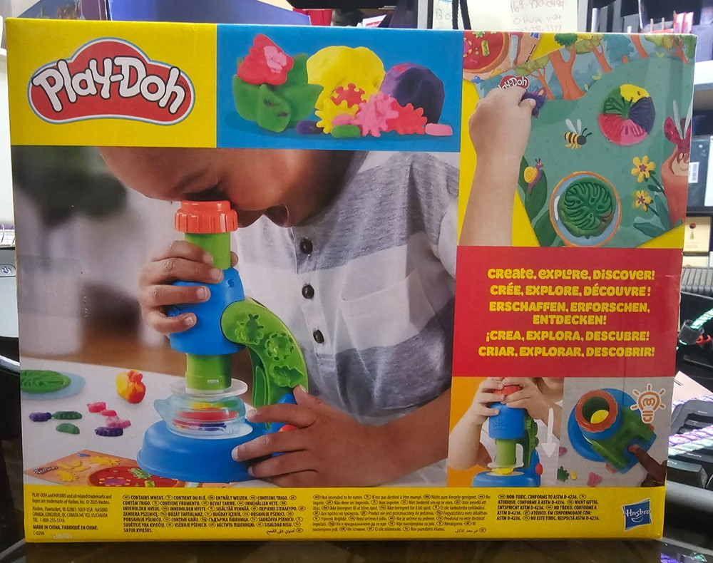 Play-Doh Light &Look Microscope