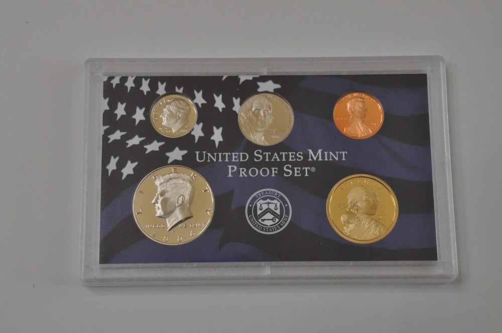 2006-s Proof Set U.S. 10 coins OGP COA