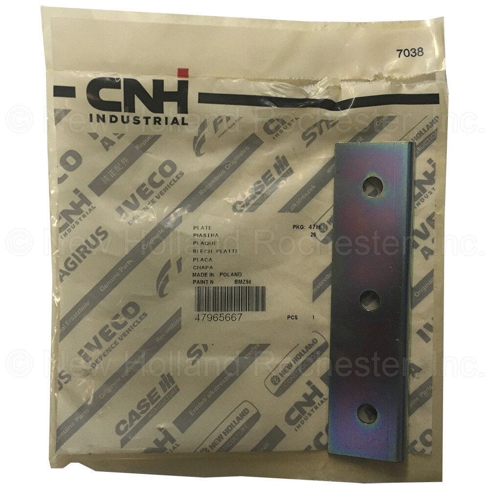 New Holland Plate Part # 47965667