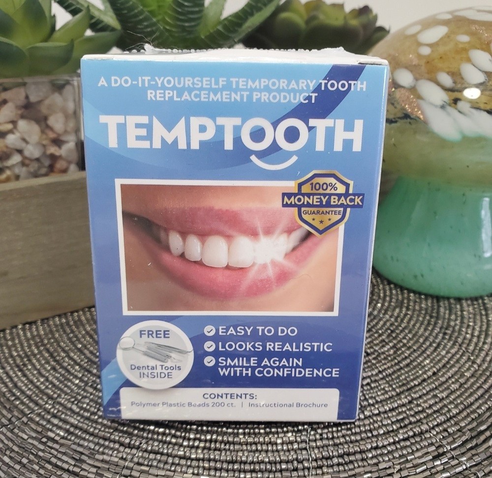 Temptooth Kit, Missing Tooth Replacement Kit, Sealed