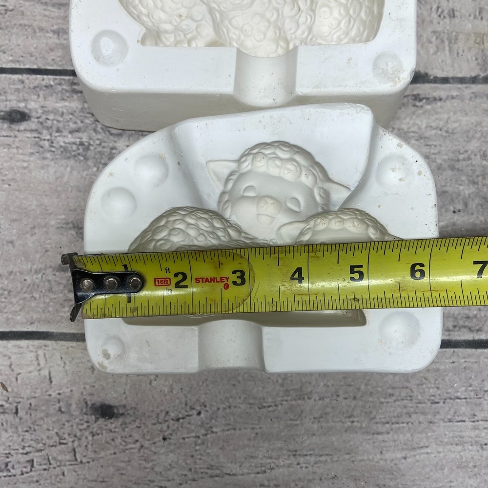 Ceramic Slip Casting Mold Lazy Lambs TAG #508