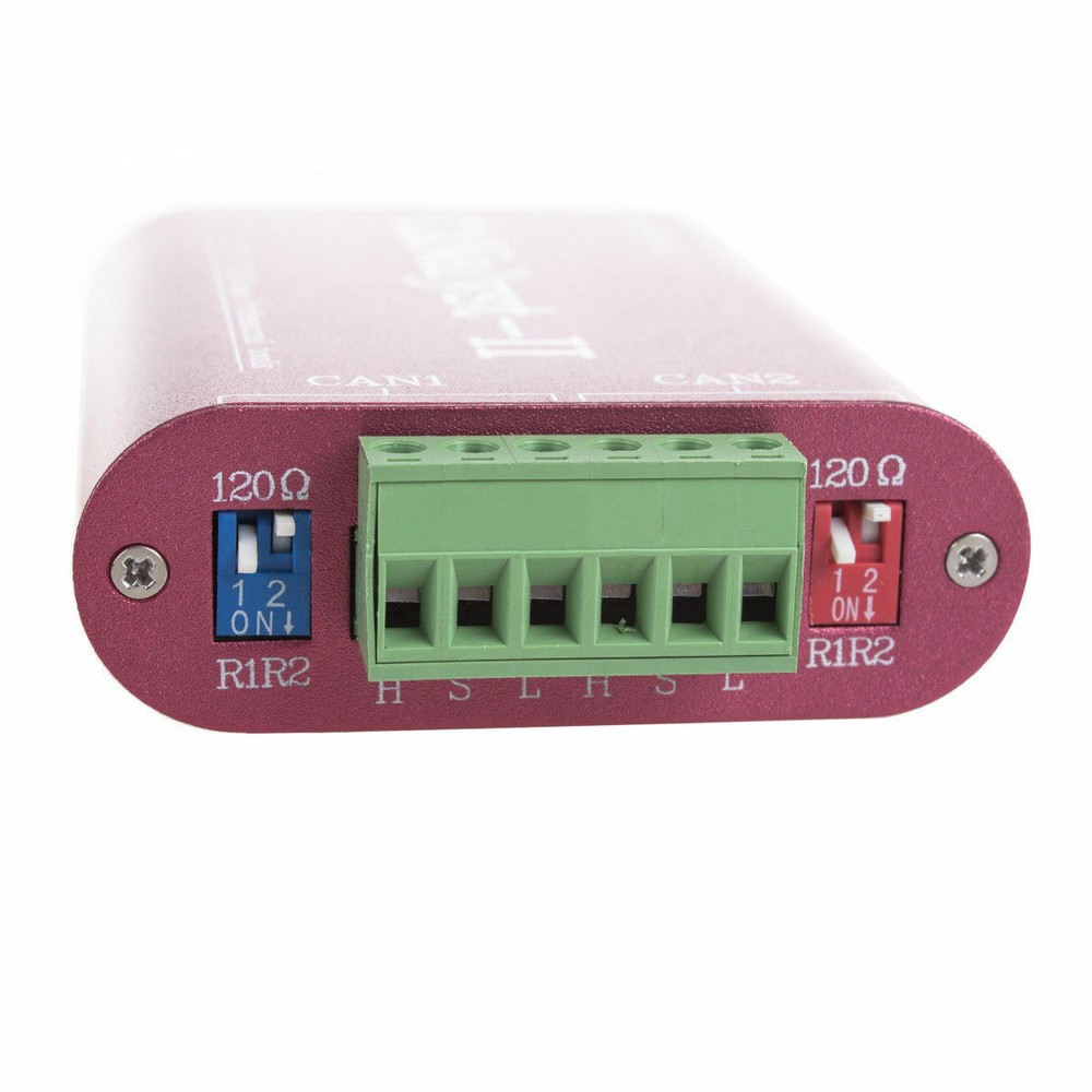 USB To CAN Adapter Analyzer , 2500 VRMS , CANOpen J1939 DeviceNet USBCAN-2