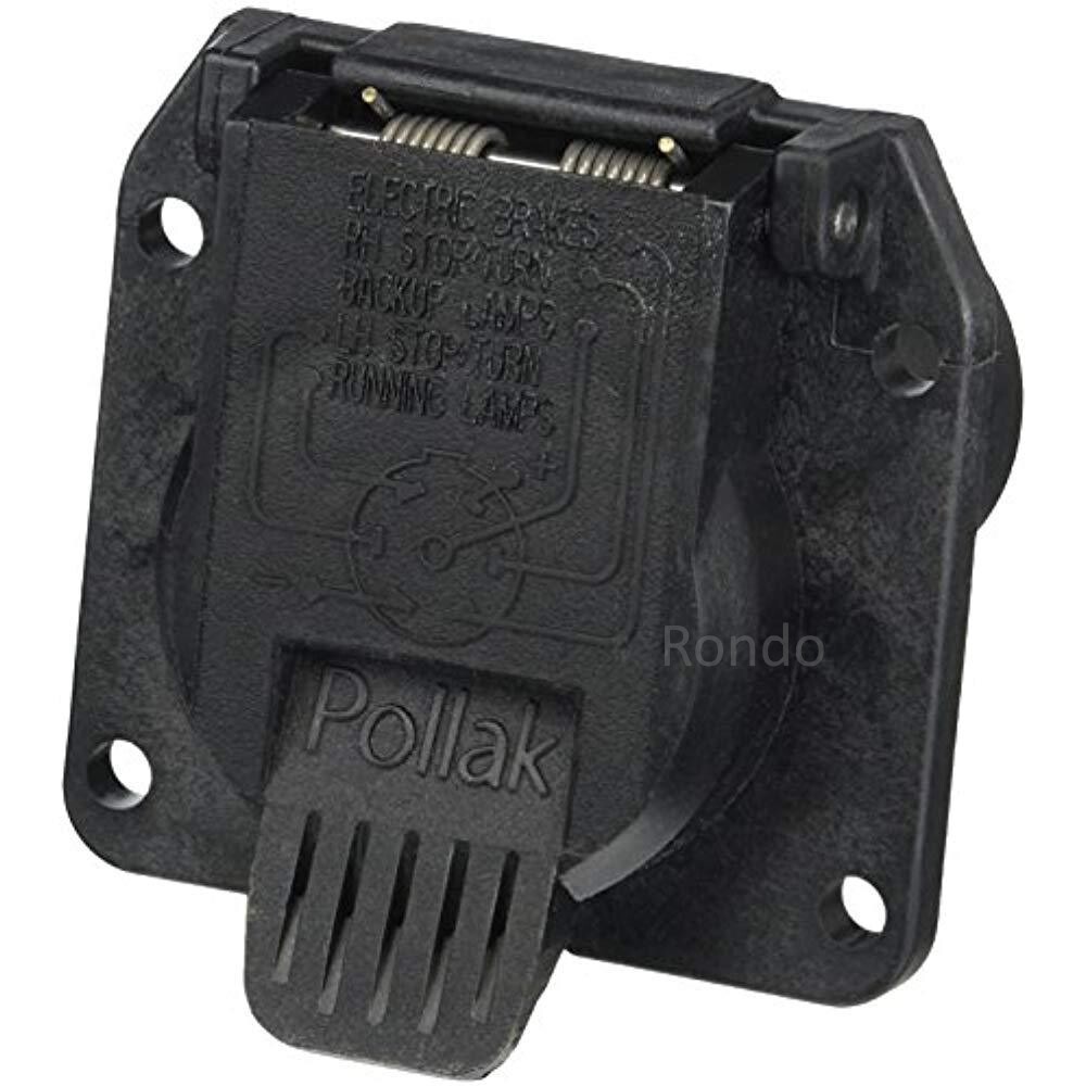 FORD 7 way RV plug Vehicle side Light Plug Socket 7flat pin OEM replacement