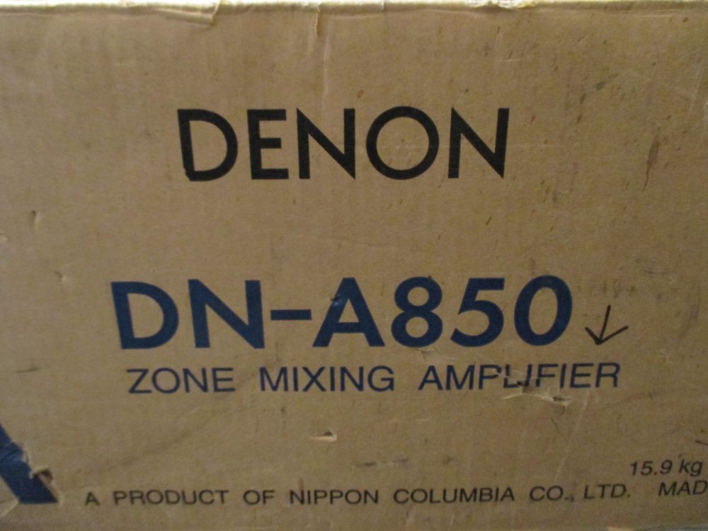 DENON DN-A850 ZONE MIXING AMPLIFIER NEW