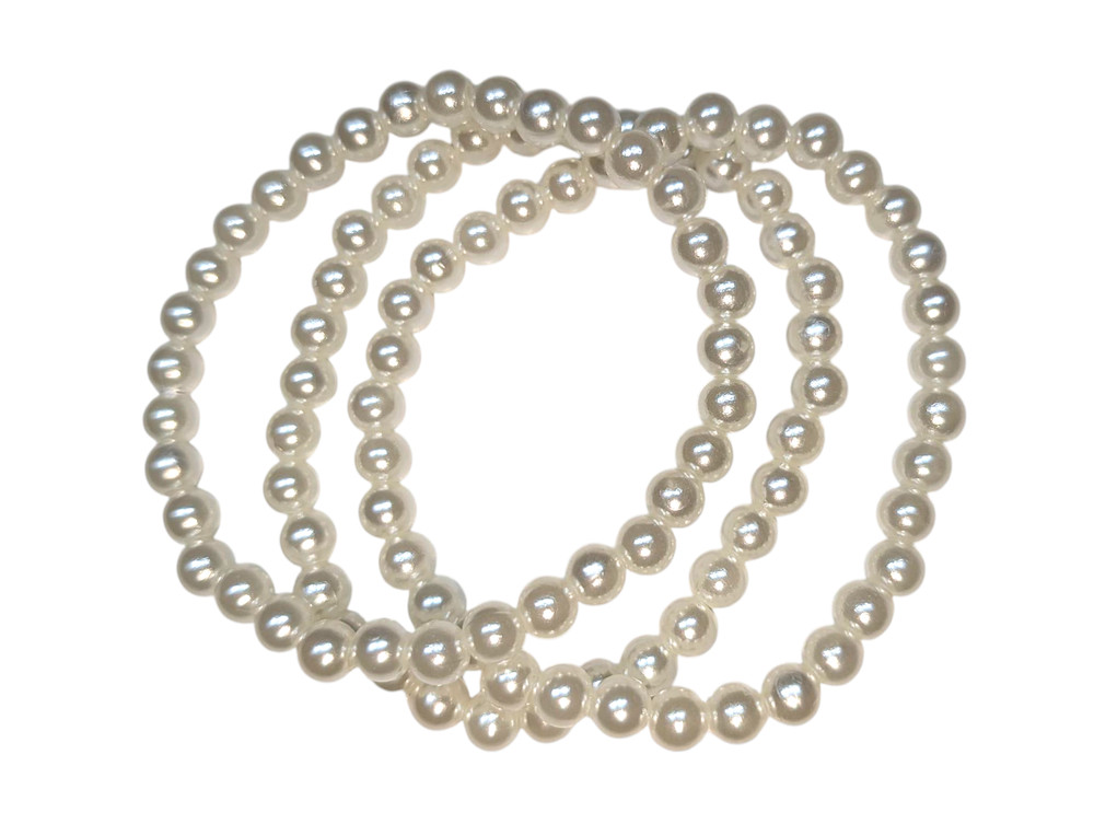 Classic Pearl (3 String) Bracelet
