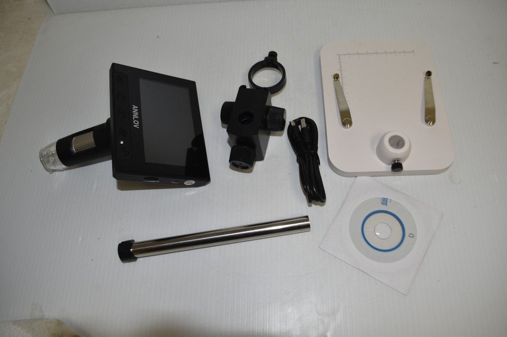 ANNLOV PORTABLE DIGITAL LCD MICROSCOPE - NEW (PLM50)