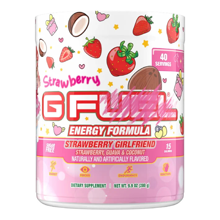 G Fuel Strawberry Girlfriend GFuel 40 Servings