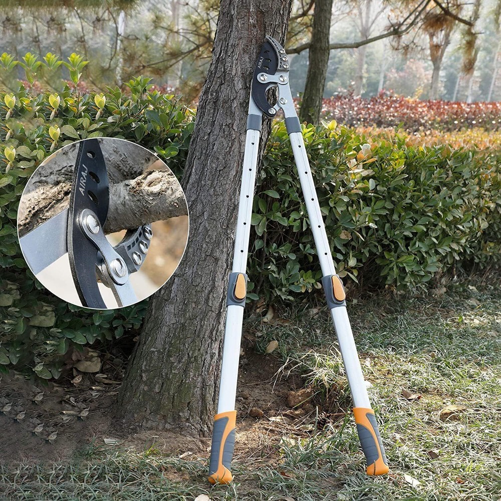 27-41'' Extendable Anvil Loppers Heavy Duty Tree Trimmer Chops Thick Branches