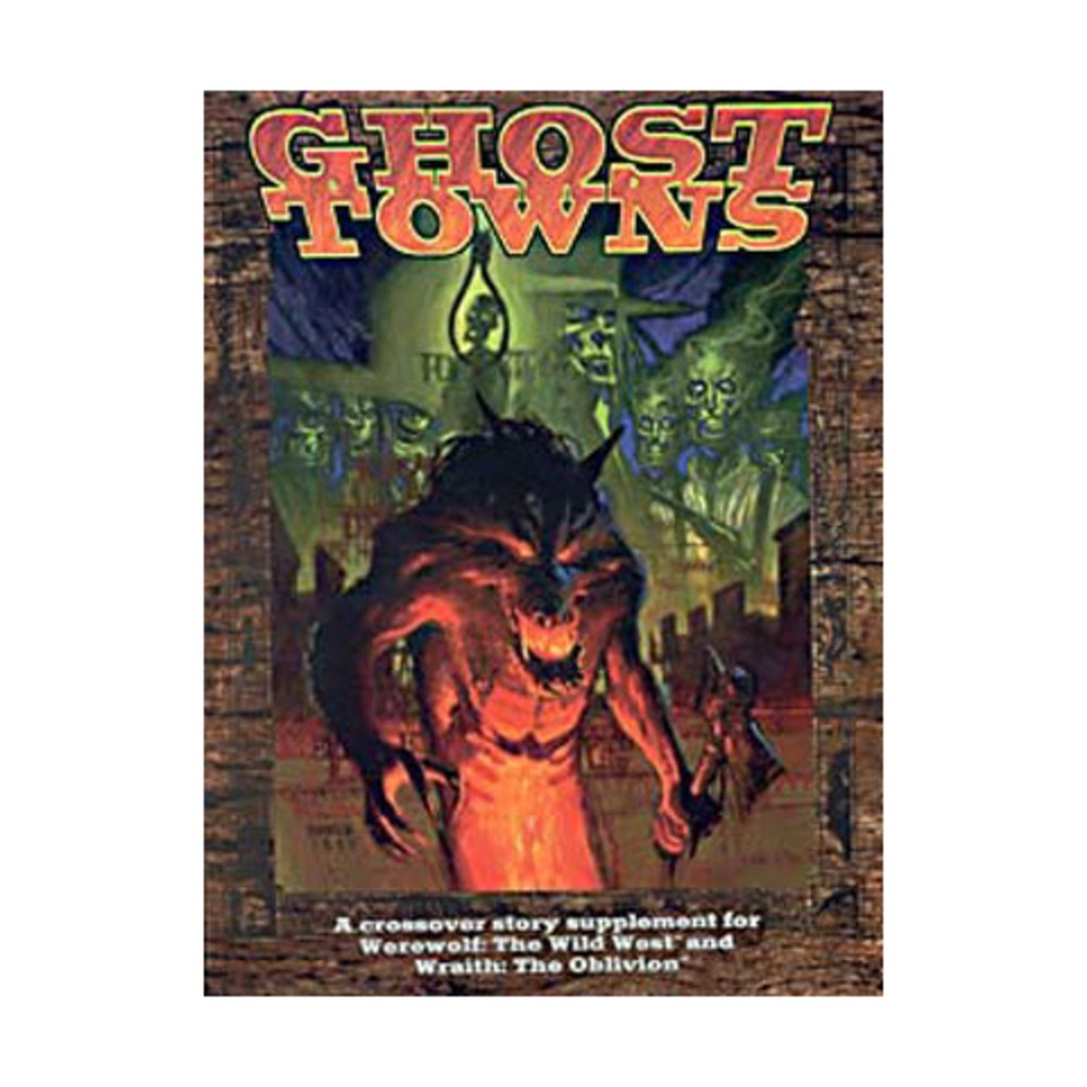 White Wolf Werewolf The Wild West Ghost Towns EX