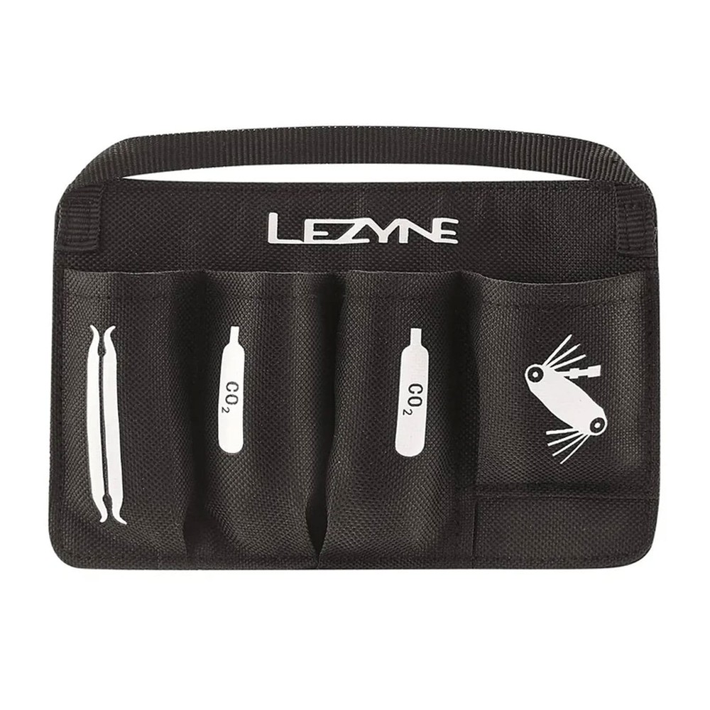 LEZYNE Flow Caddy Black Bicycle Water Bottle Storage Container
