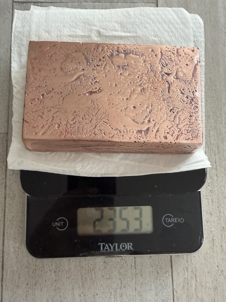 Copper Bars Set of 3 (15 lbs total)