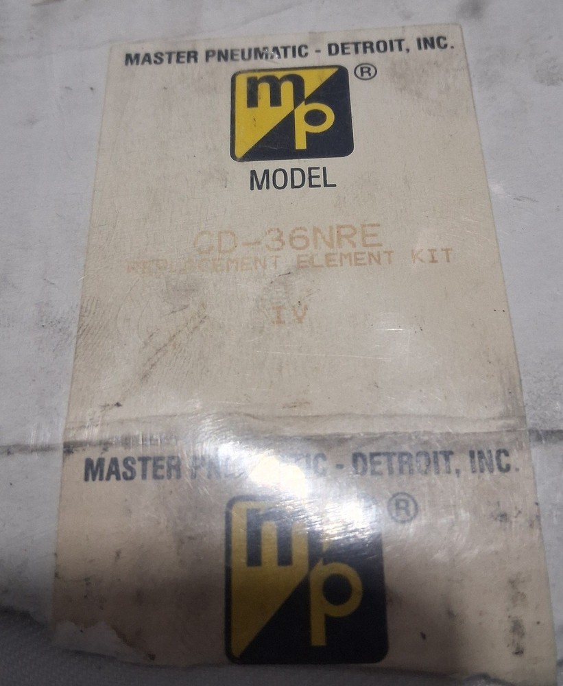 Master Pneumatic CD-36NRE Replacement Element Kit