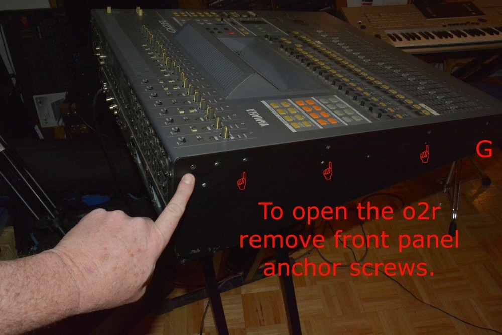 Yamaha O2R mixer Sub processor board tested/working see pix/demo