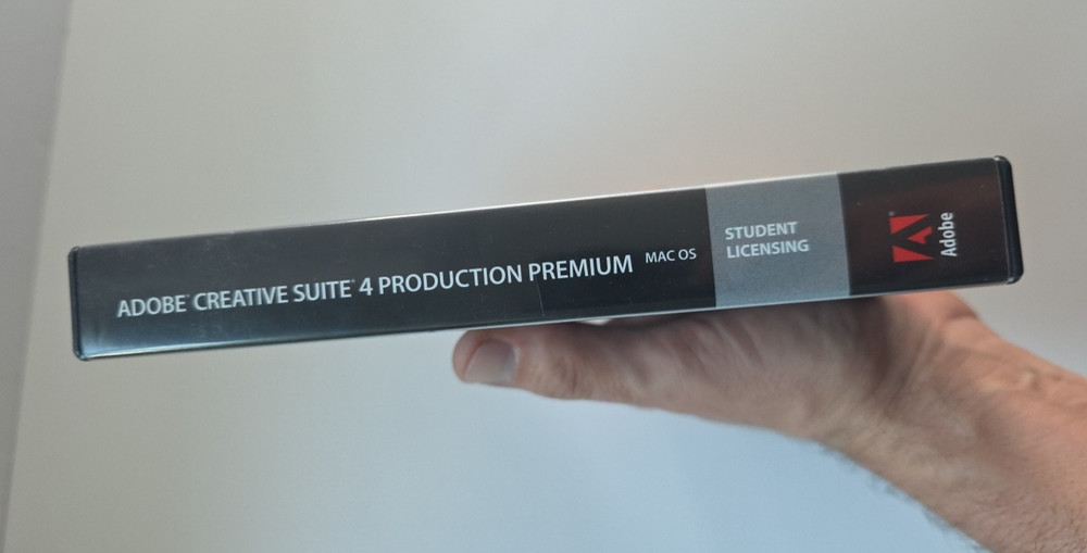 Adobe Creative Suite 4 Mac OS Production Premium Student Edition