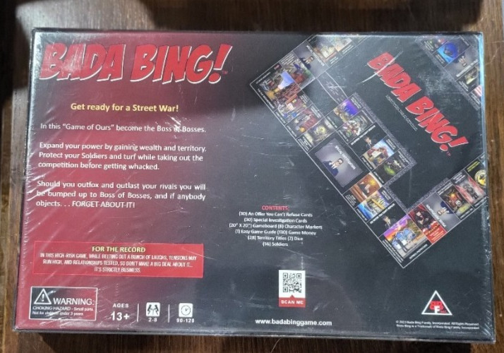 BADA BING! board game Premier Edition!