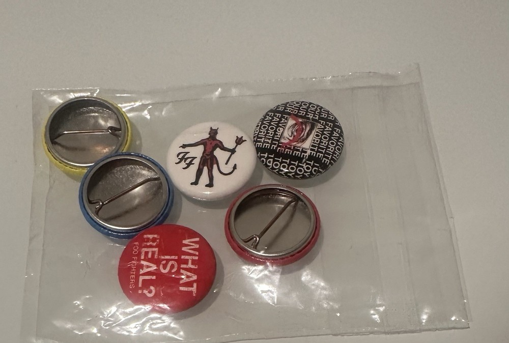 Foo Fighters Album Release Buttons 2026