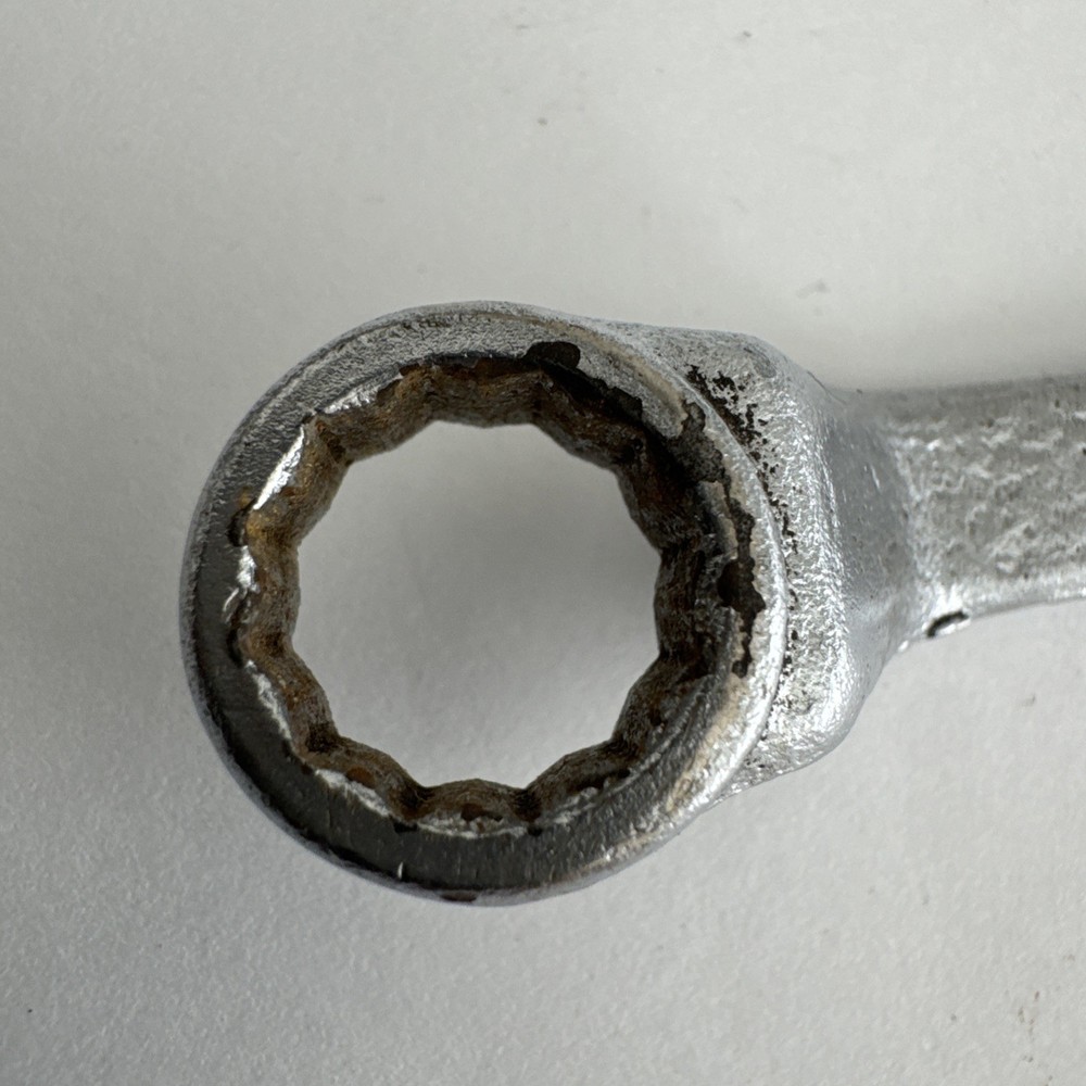 Dunlap USA 7/16" x 3/8" Offset Box End Wrench