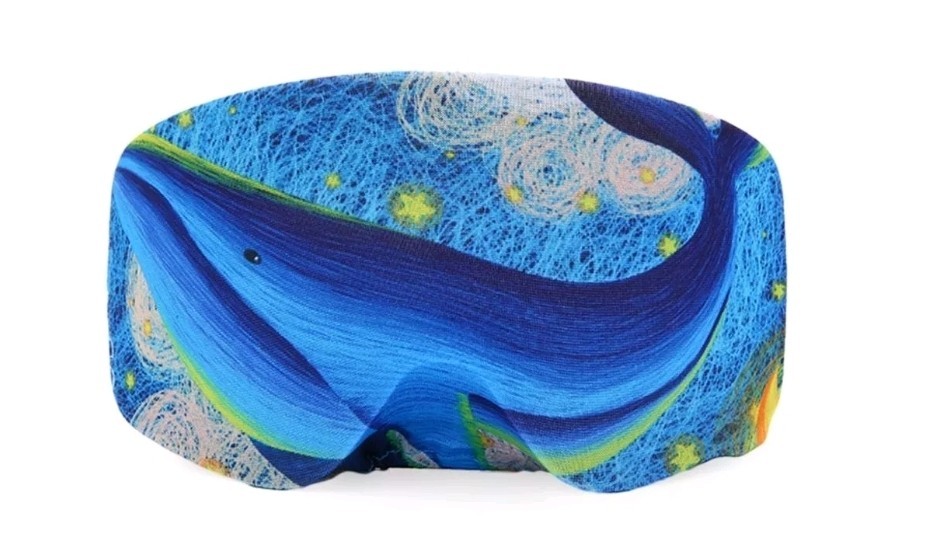 ELASTICATED GOGGLES COVER TO PROTECT SKI SKIING GOGGLES