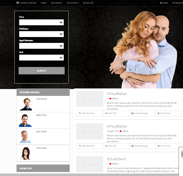 Responsive,Beautiful Dating Website Free Hosting + Installation
