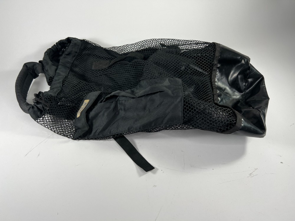 Stahlsac – Bonaire – Mesh Backpack with PVC Bottom – Black