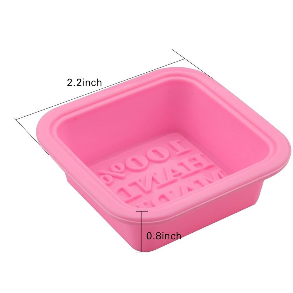 5PCS/3PCS Silicone Soap Molds Handmade Making Molds Baking DIY Mold