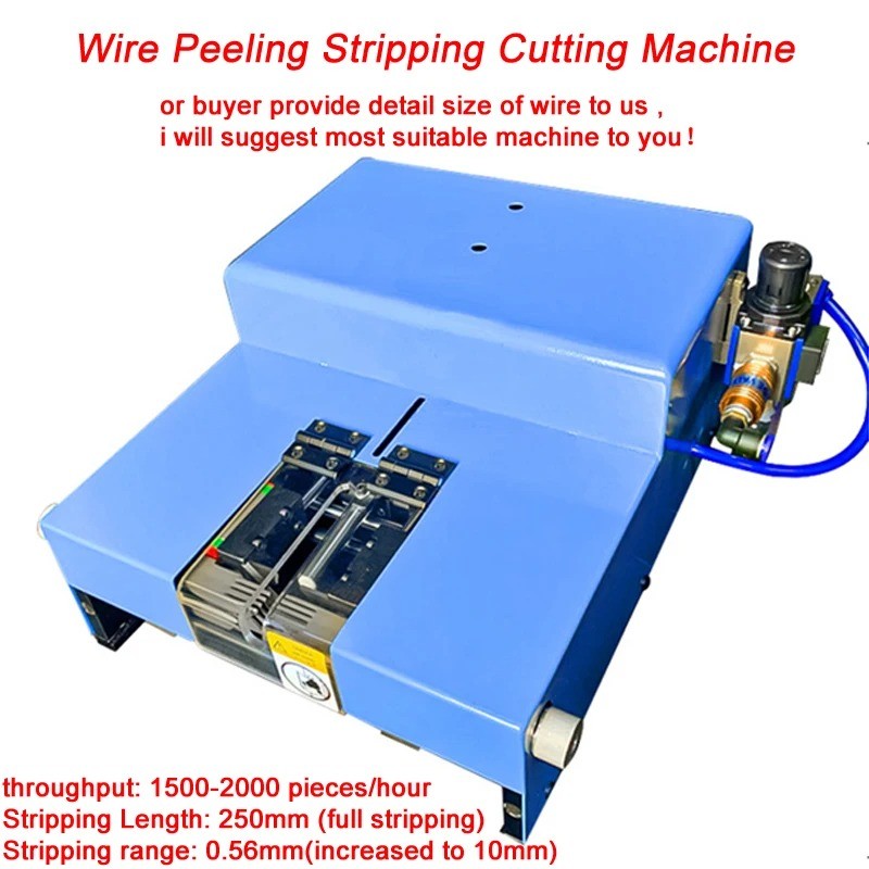 Pneumatic Stripping MachineNon-adjustable Knife Multi-core Wire Stripping Machin