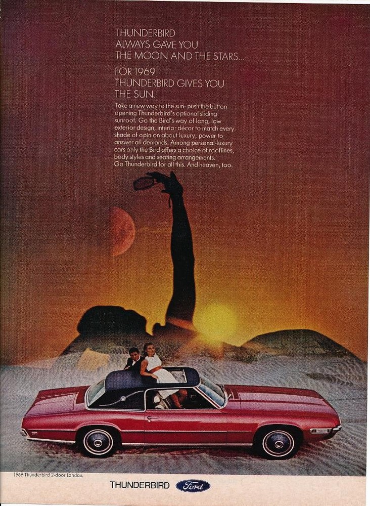 Magazine Ad - 1969 - Ford Thunderbird - (#2)