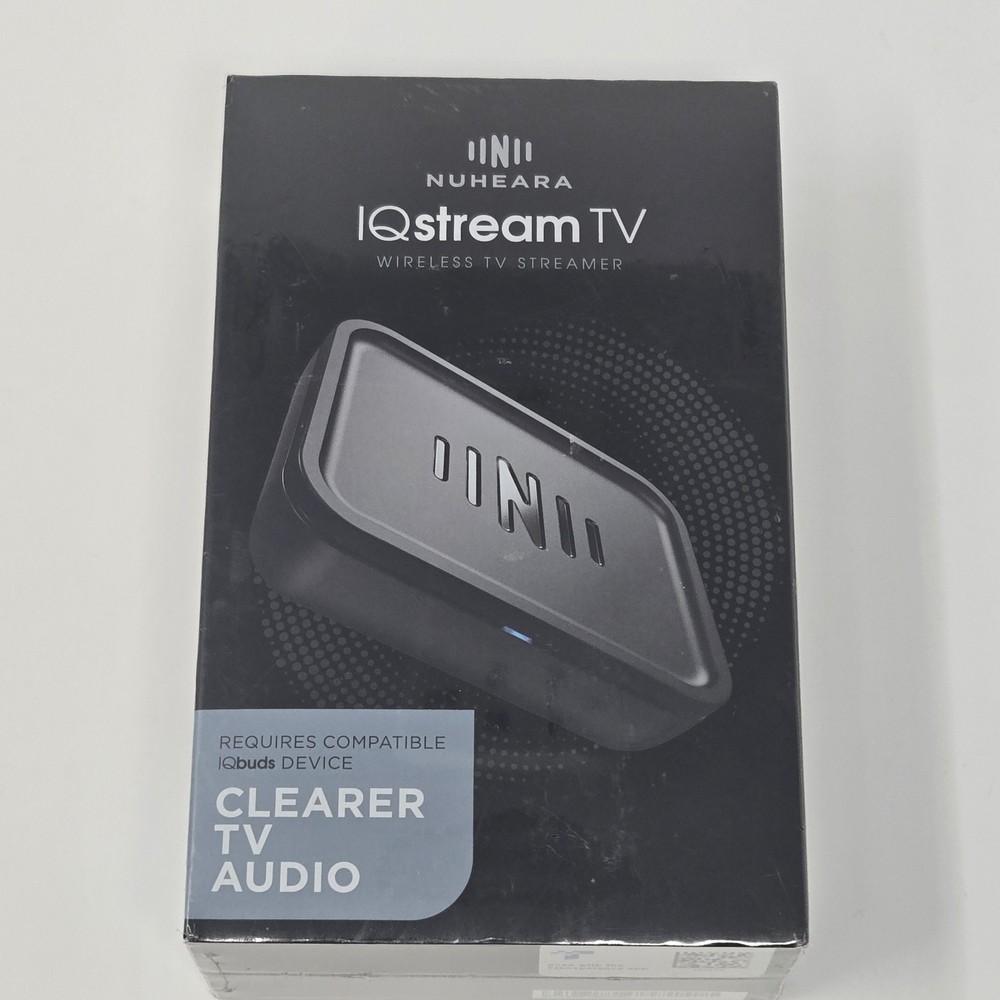 Nuheara IQstream TV Wireless Audio Transmitter for Hearing Devices