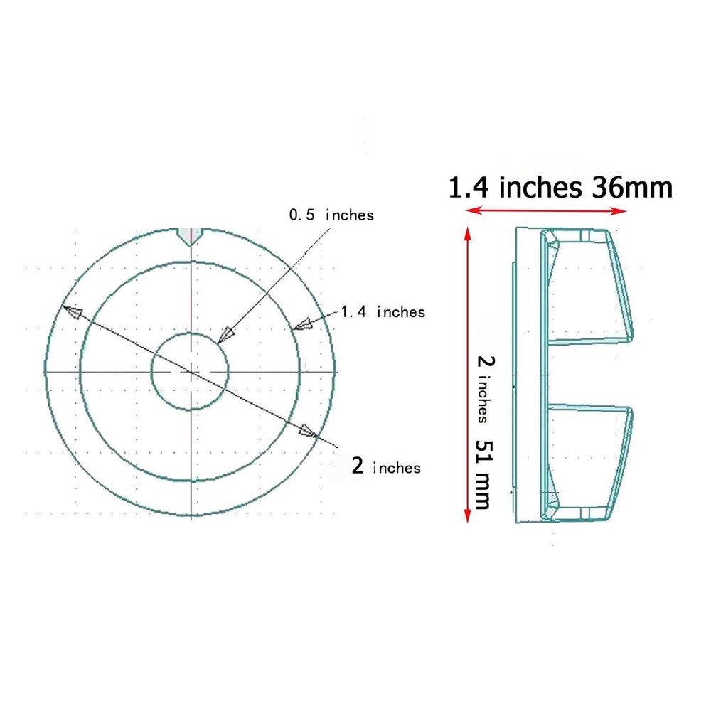 5 Pack Wolf Stove Knobs Replacement Stainless Steel Gas Cooktop Control Knobs US