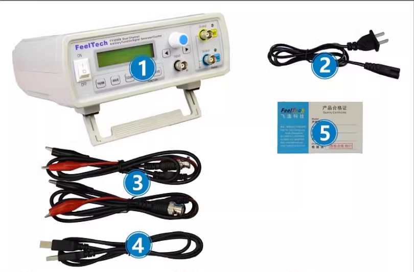 FY3224S 24Mhz Dual-ch DDS Function Arbitrary Waveform Signal Generator + sweep