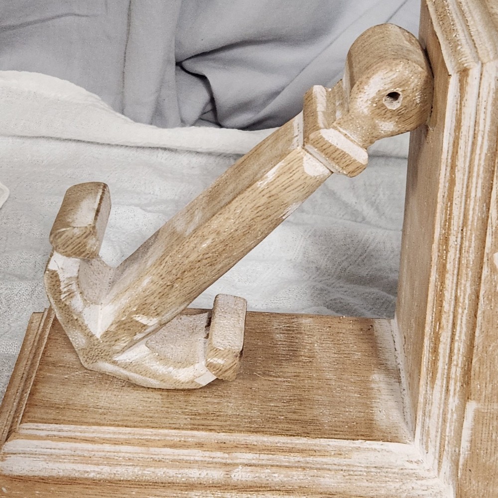 Book Ends White Washed Anchors