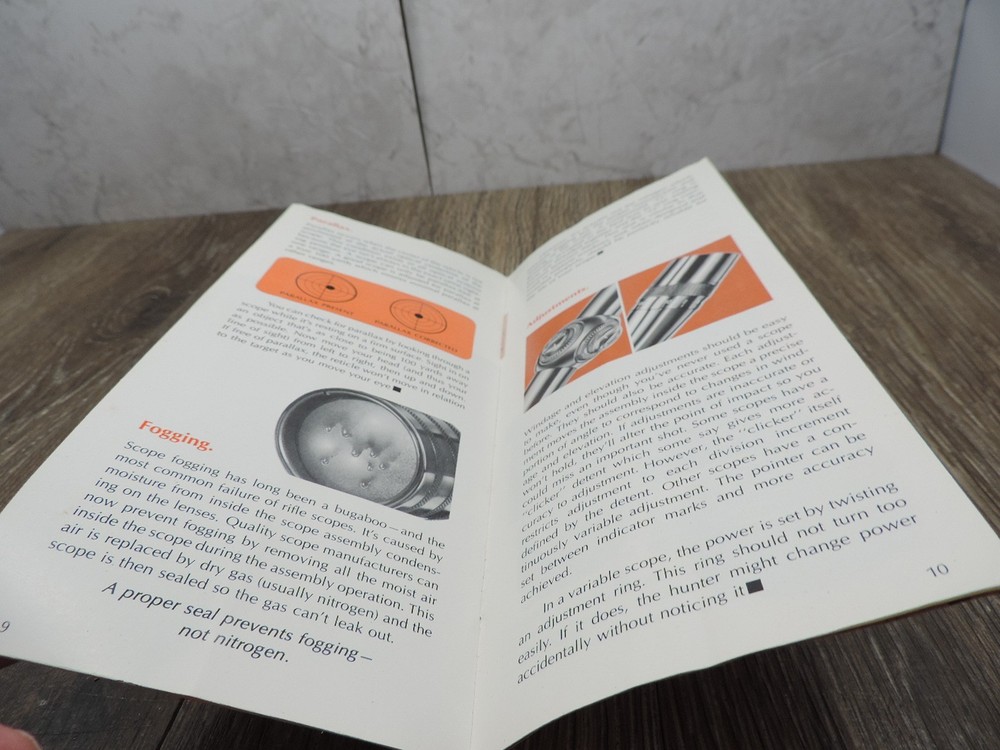 Redfield How to Select a Scope Pamphlet