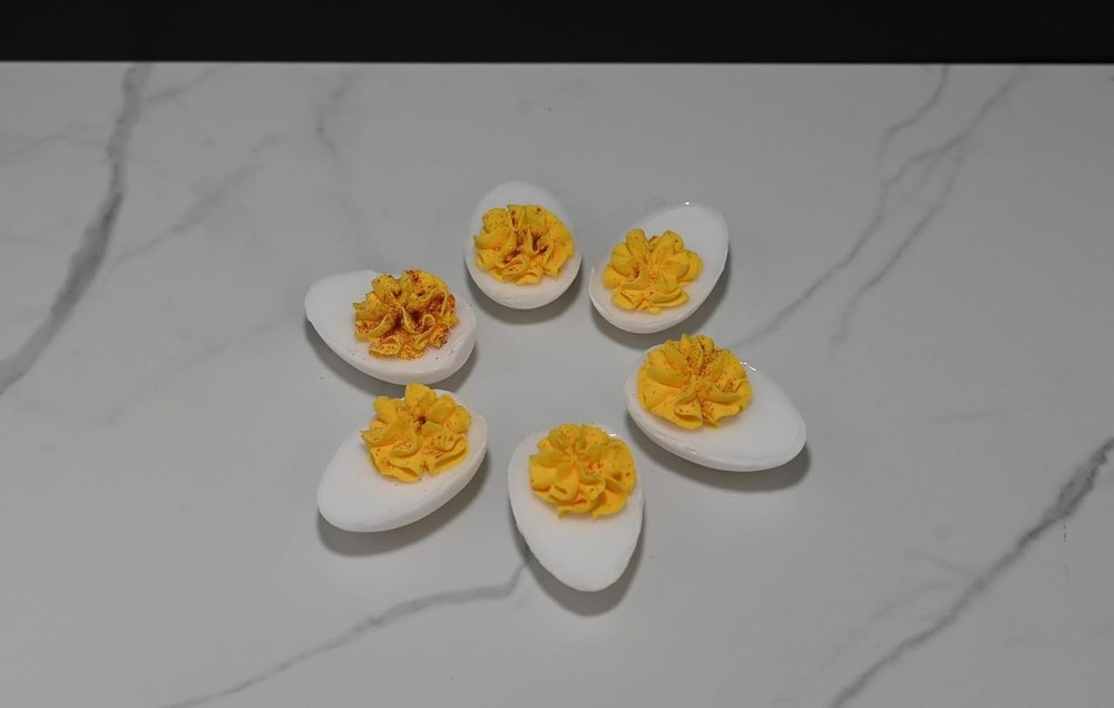 Just Dough It Replica Deviled Eggs, Set of 6 (W0913)