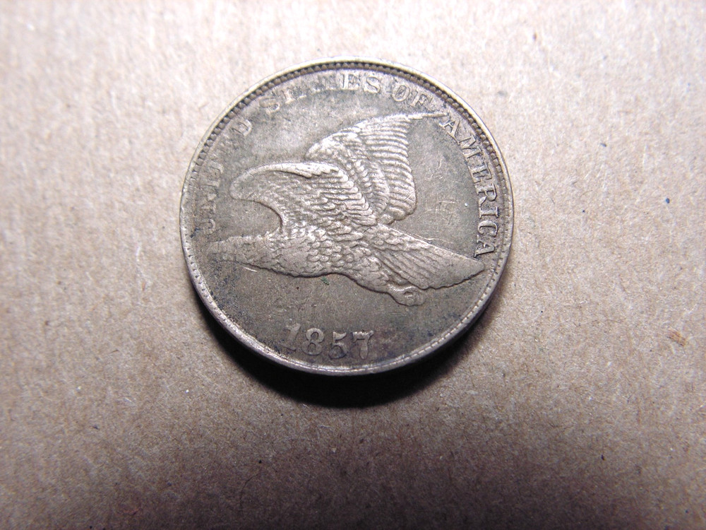 1857 Flying Eagle Cent.