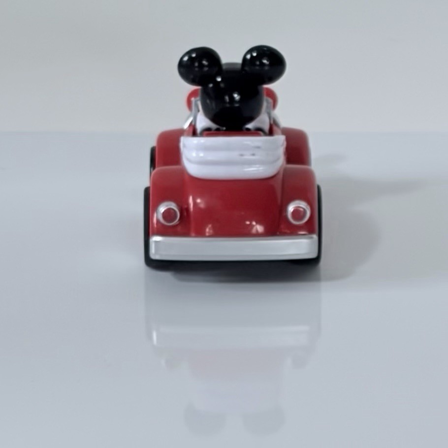 Disney Junior Mickey Mouse & Friends Pull Back N Go Car, Mickey Mouse, Red