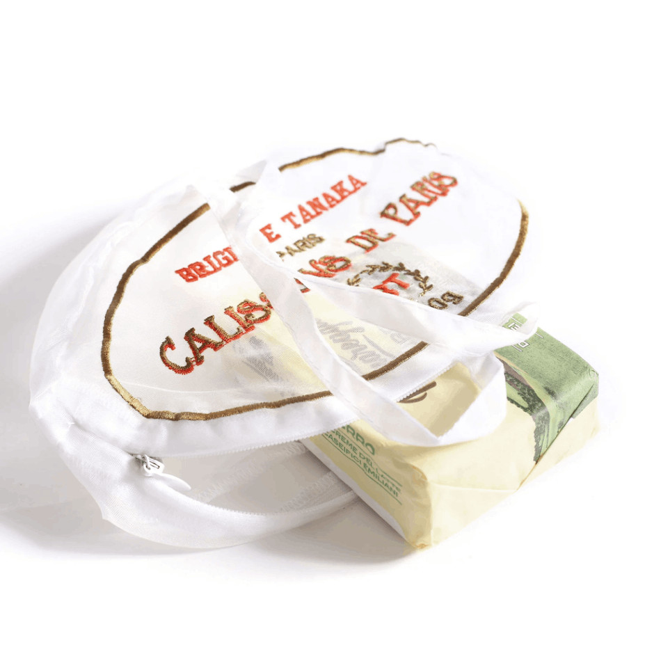 Brigitte Tanaka Organza Pochette "CALISSON"